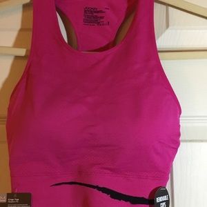 Large Jockey Sporties Crop Top Sports Bra